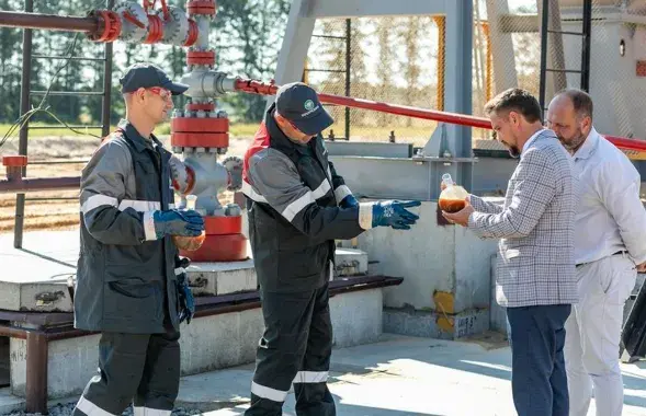 Oil from a new field / belorusneft.by