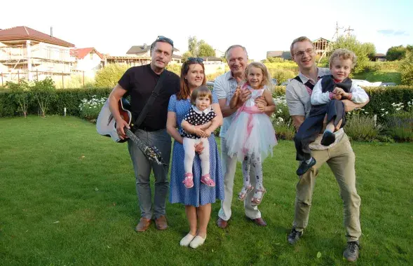 Зміцер Вайцюшкевіч, Наста Дашкевіч, Уладзімір Някляеў і Зміцер Дашкевіч /&nbsp;facebook.com/uladzimir.niakliaeu