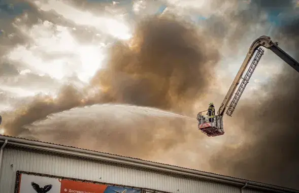 Ликвидация последствий российской атаки в Одессе / @dsns_telegram
