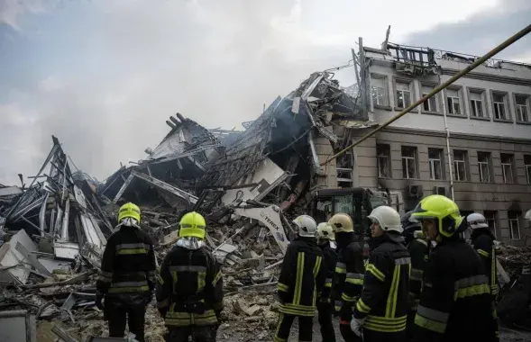 Последствия обстрела Одессы /&nbsp;@dsns_telegram
