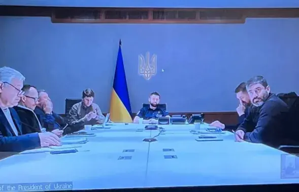 Участники переговоров с украинской стороны​ / Telegram