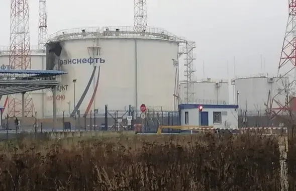 Нафтабаза ў Арлоўскай вобласці / "Вести-Орел"
