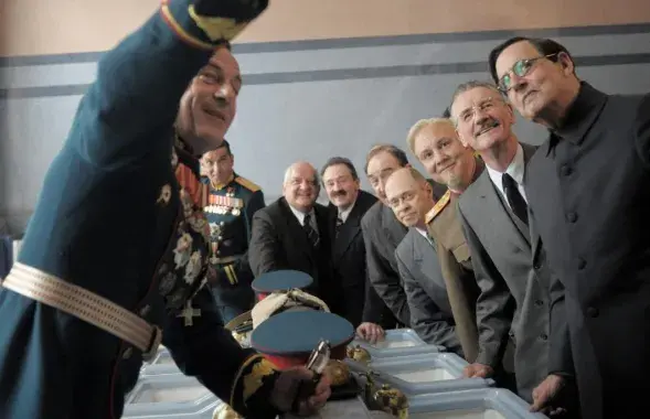 A screen from the film.