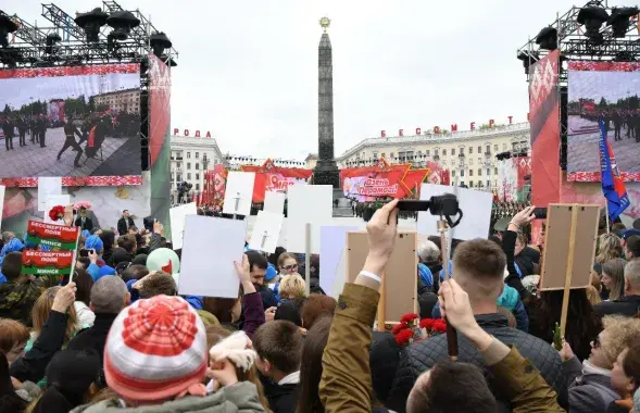 Святочны канцэрт на плошчы Перамогі у 2019 годзе / Еўрарадыё