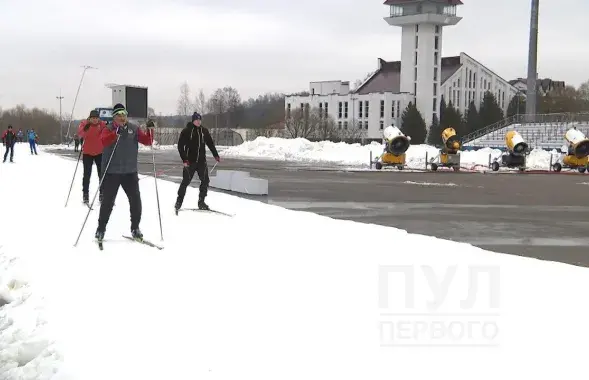 Аляксандр Лукашэнка ў Раўбічах / &quot;Пул первого&quot;