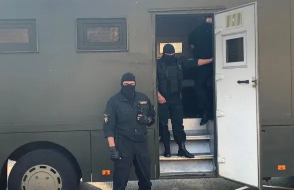 Riot police in Belarus / Euroradio