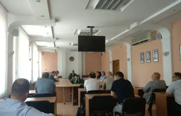 Прадстаўнікі МАРГ на сустрэчы з прадстаўнікамі гандлёвых сетак і вытворцаў / Еўрарадыё​