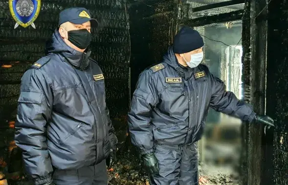 Следчыя на месцы здарэння /&nbsp;t.me/skgovby