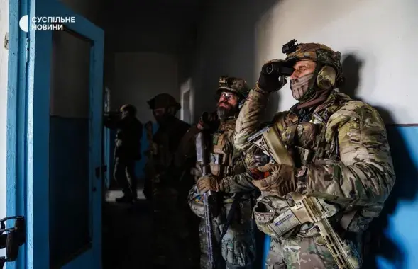 Украінскія войскі ў Бахмуце / Суспільне
