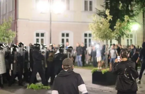 Акция протеста в Пинске / spring96.org​