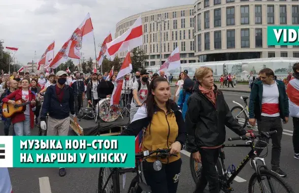Марш единства 6 сентября в Минске​ / Еврорадио