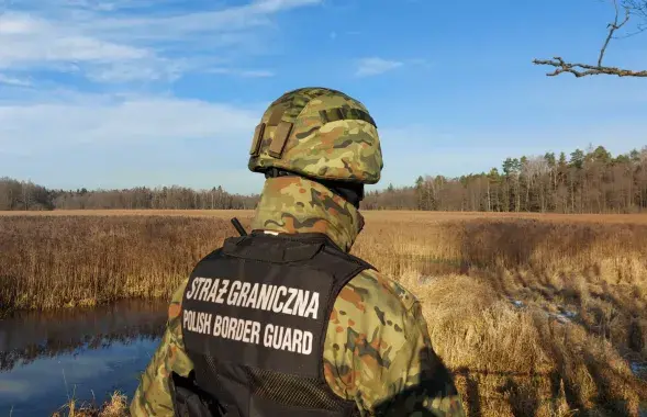 Польскі памежнік / twitter.com/Straz_Graniczna
