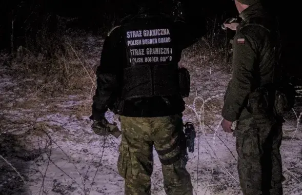 На польска-беларускай мяжы /&nbsp;twitter.com/Straz_Graniczna