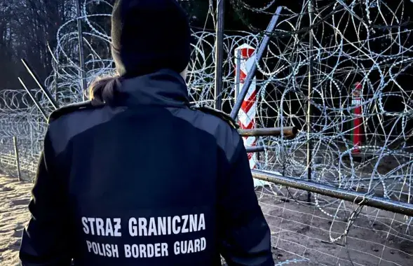 На белорусско-польской границе / twitter.com/Straz_Graniczna​