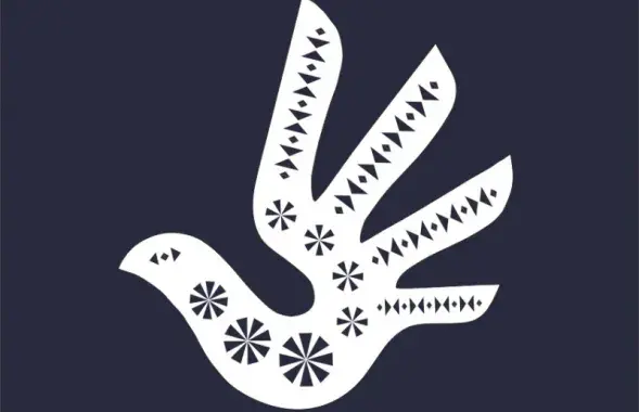 Международный логотип прав человека с национальным колоритом /&nbsp;spring96.org