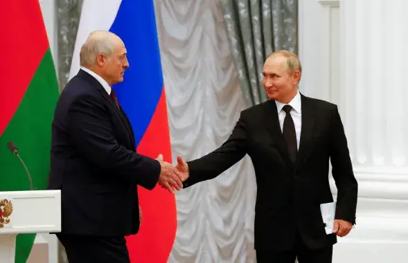 Сустрэча Аляксандра Лукашэнкі і Уладзіміра Пуціна доўжылася больш за чатыры гадзіны / Reuters