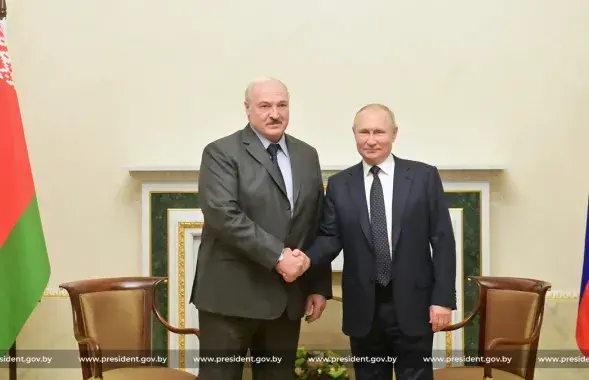 Александр Лукашенко и Владимир Путин / president.gov.by​
