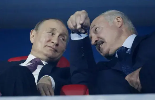 Пуцін і Лукашэнка