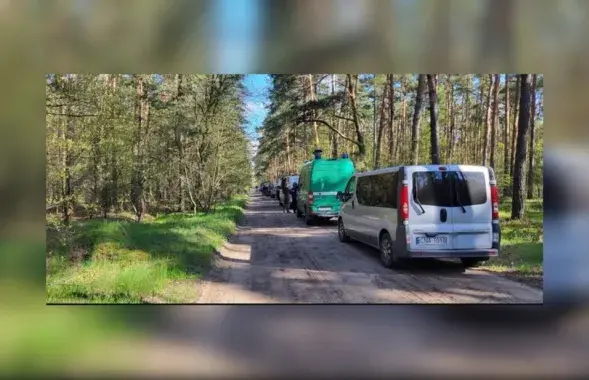 На месцы падзення ракеты / rmf24.pl
