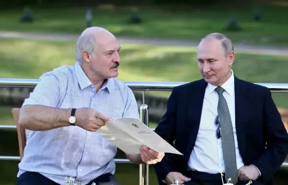 Александр Лукашенко и Владимир Путин / Reuters​
