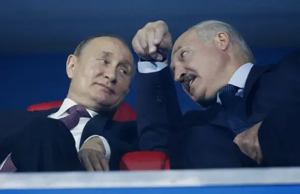 Владимир Путин и Александр Лукашенко / Reuters