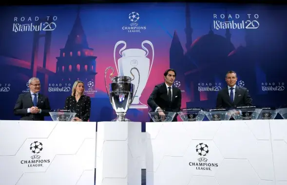 Во время жеребьевки / Reuters​