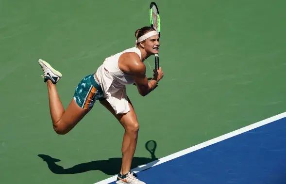 Belarus No 1 Aryna Sabalenka. Photo: twitter/WTA