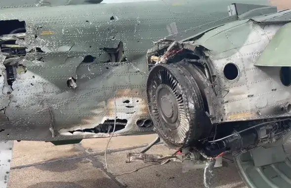 Этот самолет в ближайшее время летать не сможет / Скриншот из&nbsp;видео