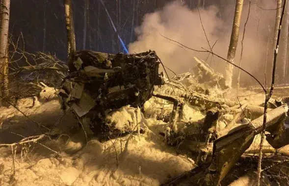Ан-12 беларускай авіякампаніі &quot;Гродна&quot; разбіўся пад Іркуцкім 3 лістапада / фота прэс-службы Іркуцкай вобласці
