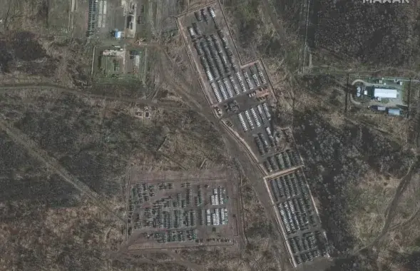 Российские войска под Смоленском / politico.com​