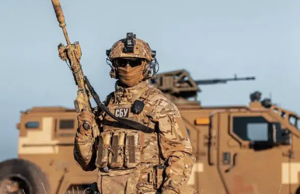 Спецназовец Службы безопасности Украины / Фото пресс-службы СБУ​