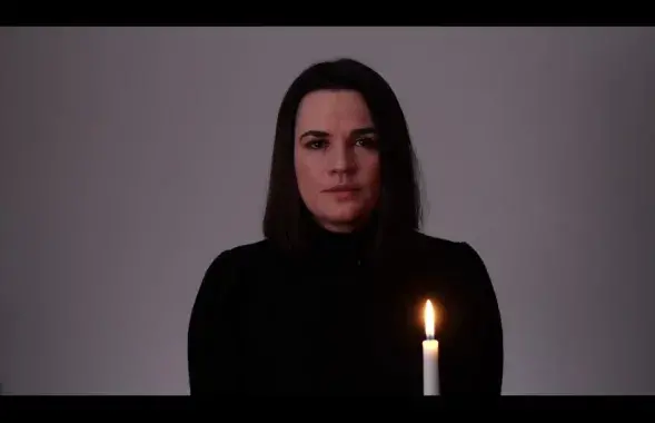 Святлана Ціханоўская / кадр з видэазвароту&nbsp;