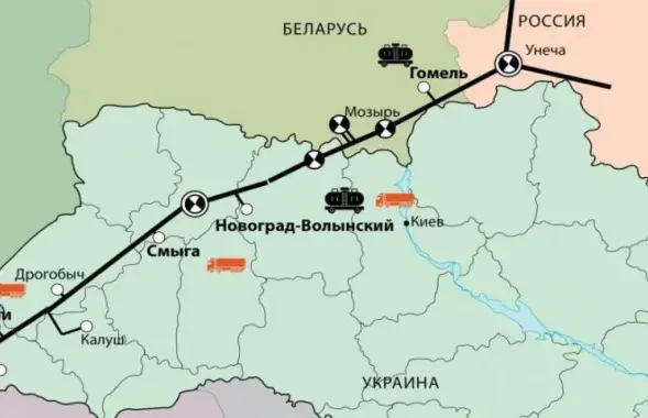 &quot;Спрэчны&quot; нафтапрадуктаправод &quot;Самара-Заходні кірунак&quot;​
