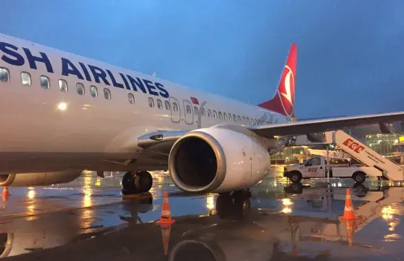 Самалёт кампаніі Turkish Airlines / фота з адкрытых крыніц​
