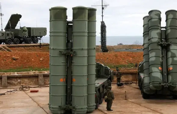 Расійскія ракетныя комплексы С-400 / ілюстрацыйнае фота ТАСС
