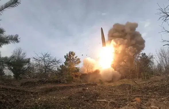 Россияне обстреливают ракетами Украину / Минобороны РФ
