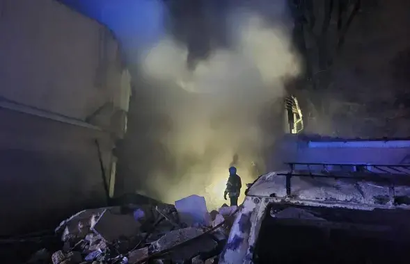 Последствия атаки дрона в Одесской области / @odeskaODA
