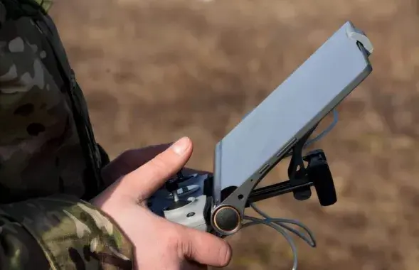 Адзін з шасці расійскіх беспілотнікаў украінскім вайскоўцам удалося збіць / ілюстрацыйнае фота @ministry_of_defense_ua
