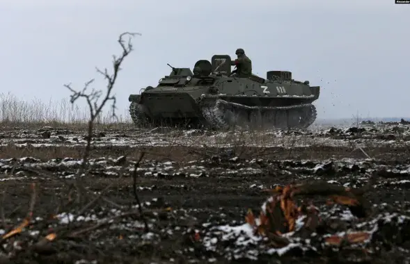 Расійскія вайскоўцы ля&nbsp;Валнавахі ў Данецкай вобласці / Reuters