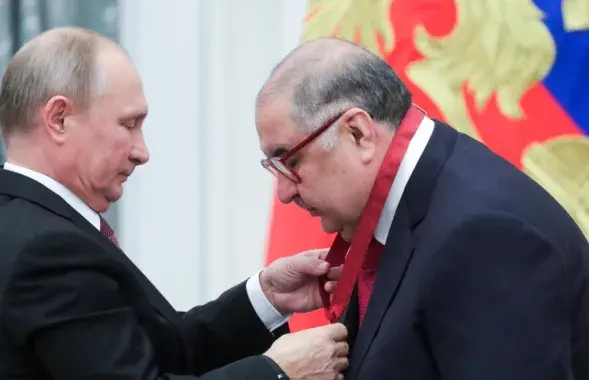 Владимир Путин и Алишер Усманов / ТАСС​