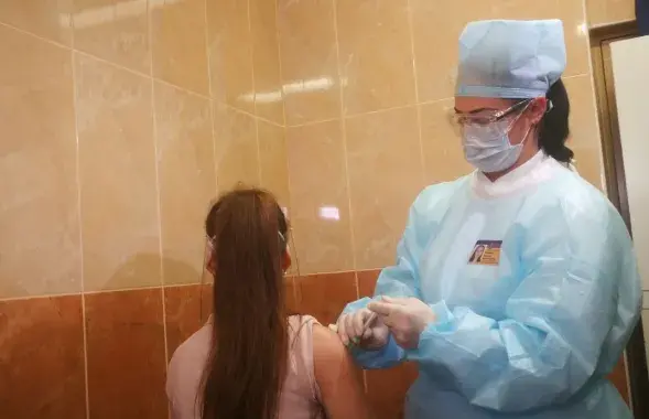 В Беларуси началась вакцинация российской вакциной / пресс-служба Минздрава