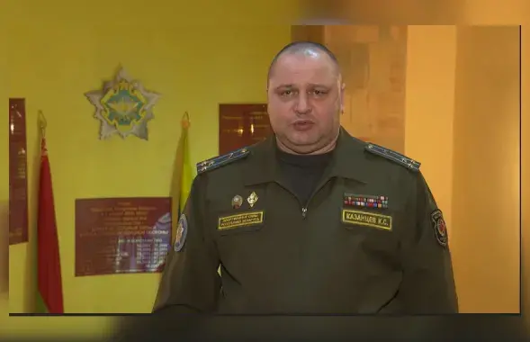 Кірыл Казанцаў / кадр з відэа Мінабароны
