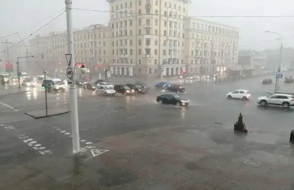 Ливень в Минске / minsknews.by​