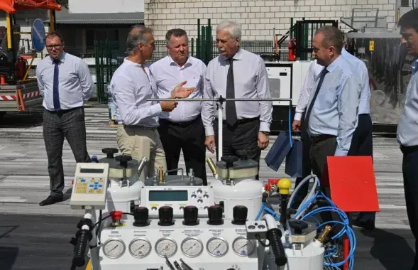 Russian Ambassador Boris Gryzlov at STiM in Brest / sputnik.by
