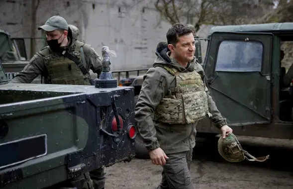 Уладзімір Зяленскі / прэс-служба прэзідэнта Украіны​&nbsp;via Reuters