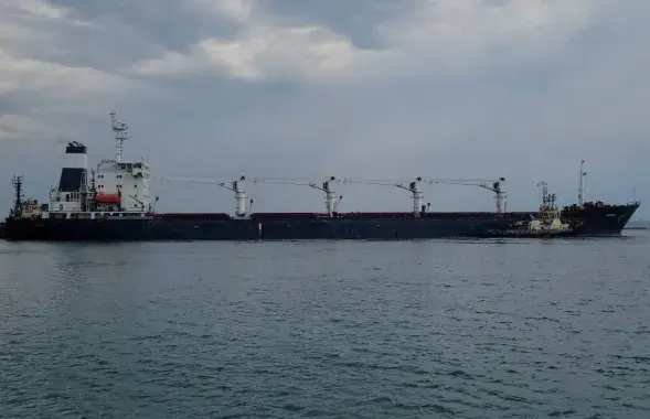 Корабль RAZONI, вышедший из Одесского порта / facebook.com/oleksandr.kubrakov​