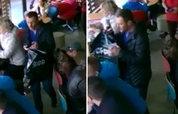 Кадры из видео ГУВД Мингорисполкома