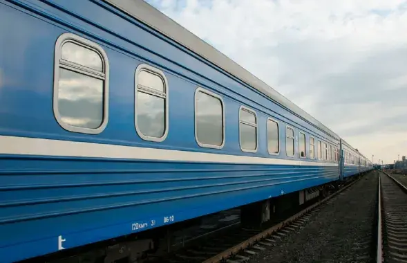 Трактар ​​сутыкнуўся з цягніком у Брэсцкай вобласці
