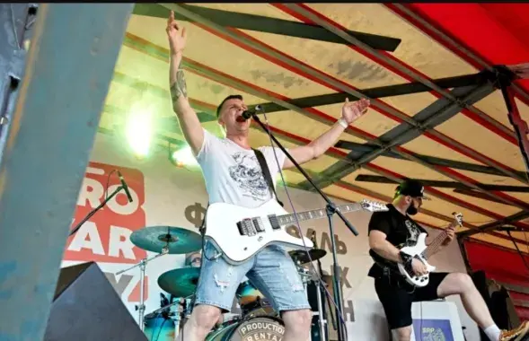Выступ гурта Tor Band, архіўнае фота
