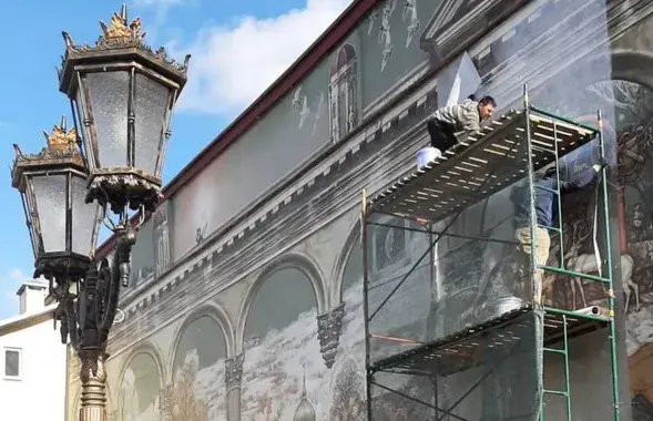 Restoration work / @vid_grodno
